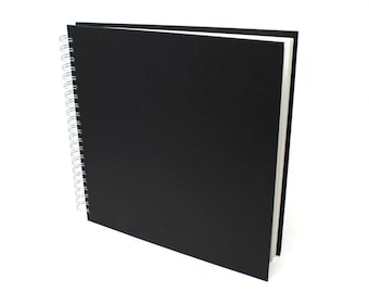 Artway Studio Wirobound Square Sketchbook - 285 x 285mm - Acid Free Cartridge Paper - Hardback Cover - 170gsm