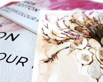 Artway Watercolour Pads - 100% Cotton A3/A4