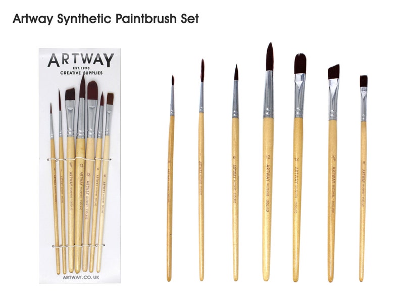 Artway Starter Art Kit 10 Items Including Pencils, Brushes, Pastels, Paints and More Ideal for Kids, School GCSE's image 4