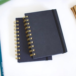 Artway Indigo Handmade Spiral Bound Sketchbook - 150gsm Cartridge Paper - A6, A2 - Art, Drawing Sketchbook