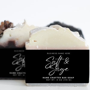 Editable Soap Label Template, Custom Wrap Handmade Soap Label Design, Printable Body Product Label, DIY Soap Labels, Soap Label package, | A