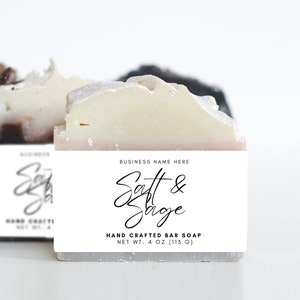 Editable Soap Label Template, Custom Wrap Handmade Soap Label Design, Printable Body Product Label, DIY Soap Labels, Soap Label package, DIY