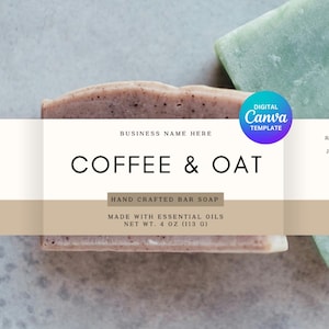 Editable Soap Label Template, Custom Wrap Handmade Soap Label Design, Printable Body Product Label, DIY Soap Labels, Soap Label package, DIY