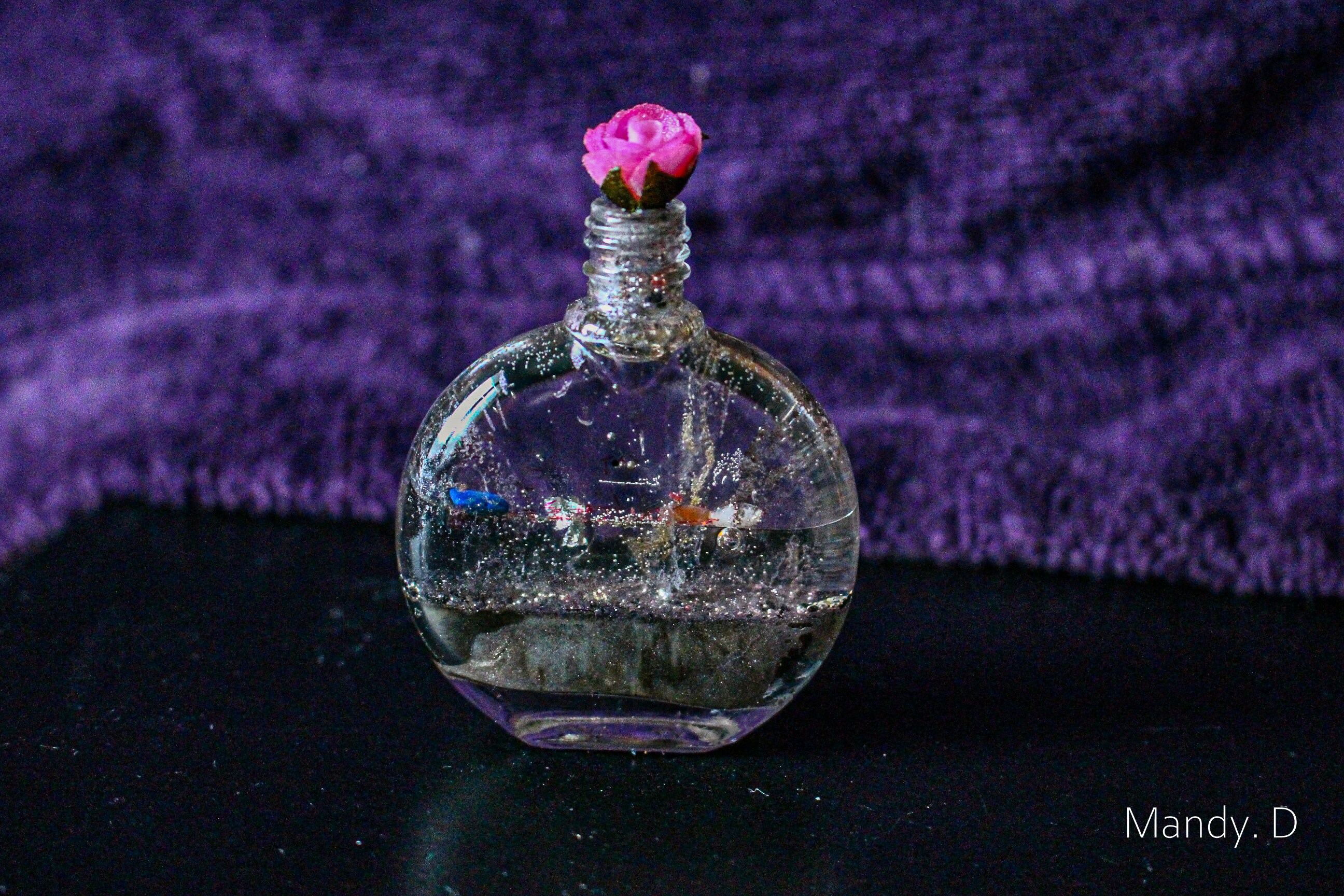 Fiole Explosions de Couleurs avec Minéraux