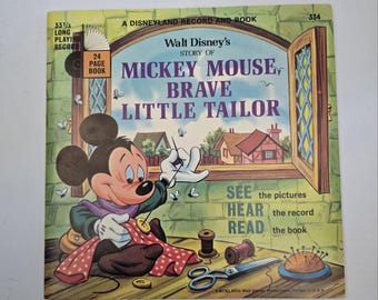 1968年製ヴィンテージ ウォルト・ディズニー ミッキーマウス ブレイブ