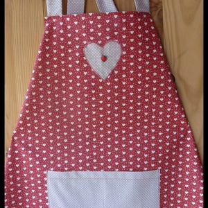 My Hearts kitchen apron, one size, one model image 1