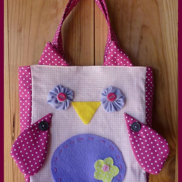 Sac "Mon Ami le Hibou" pour enfant