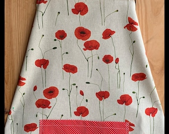 Delantal de cocina “My Coquelicots” para mujer, talla única