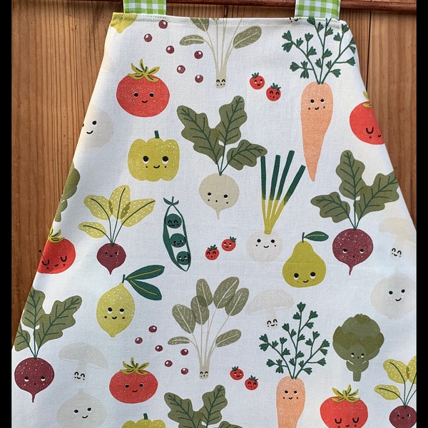 Tablier de cuisine "Mes Légumes et Fruits" pour enfant de 6 à 10 ans