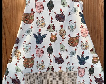 Tablier de cuisine "Mes Petites Poules de Pâques" pour femme, taille unique