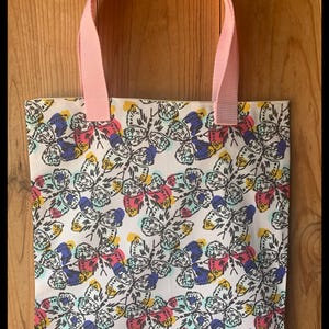 &quot;My Butterflies&quot;-tas van katoenen stof