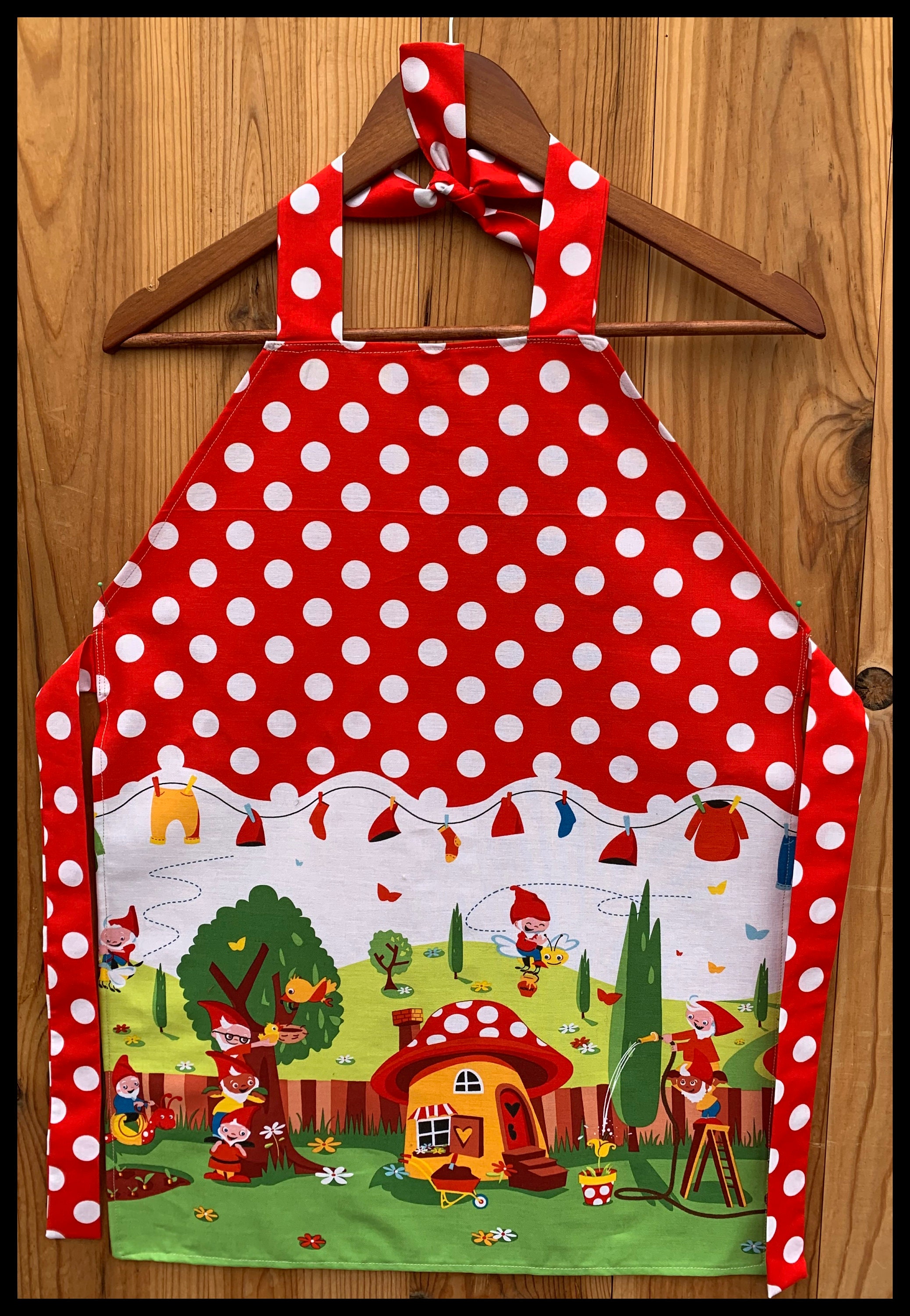 Tablier de Cuisine Gnomeville Pour Enfant 6 à 10 Ans