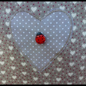 My Little Heart kitchen apron image 3