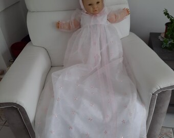 Robe de Baptême bébé fille