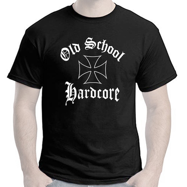 T-shirt Old School HARDCORE