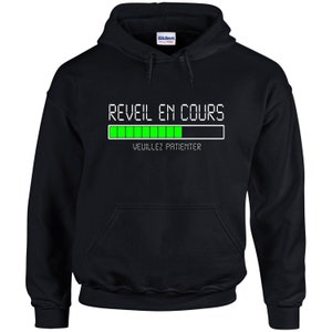 Hoodie Alarm clock in progress Please wait - Geek Comic