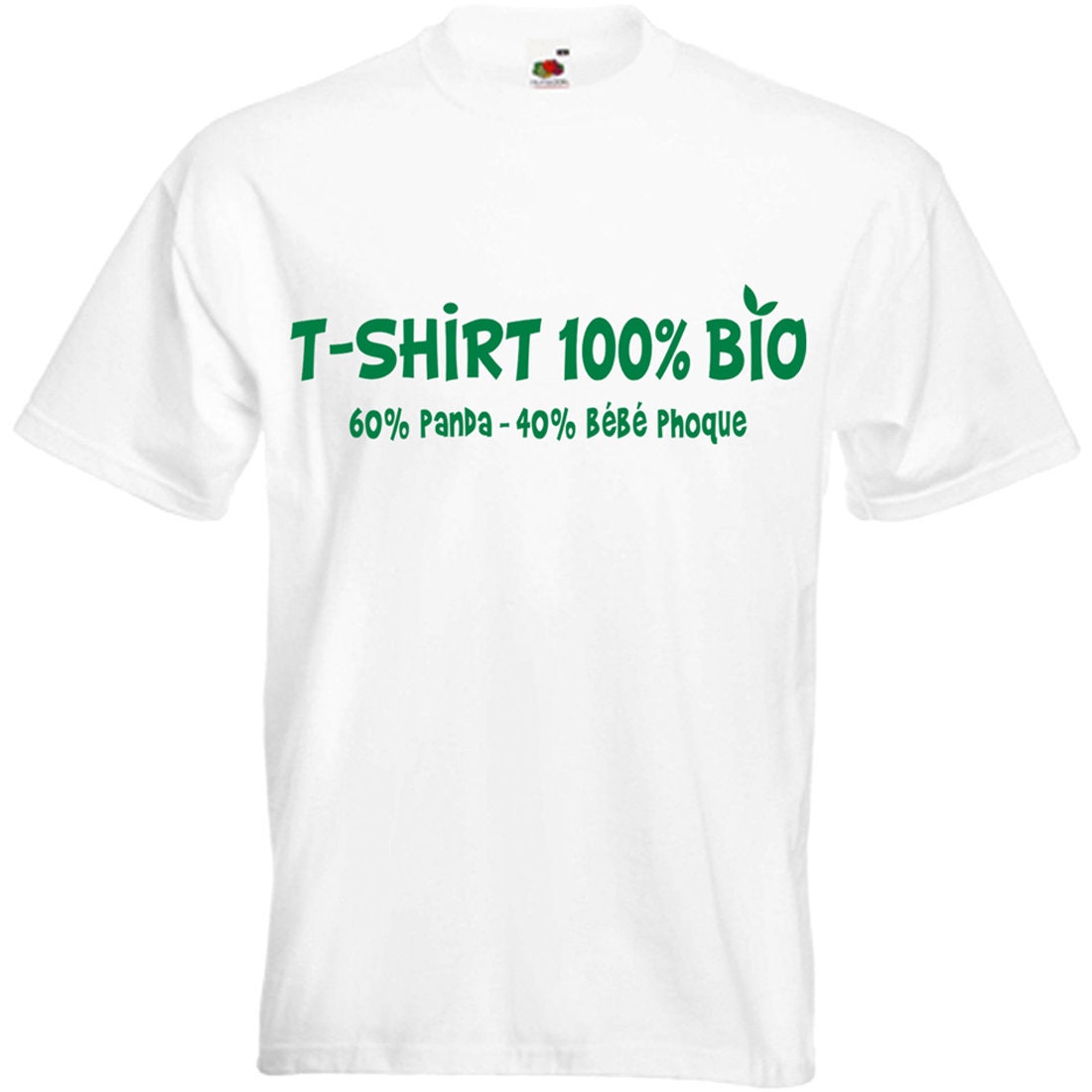 T Shirt 100 Organic Panda Baby Seal Vegan Derision Etsy