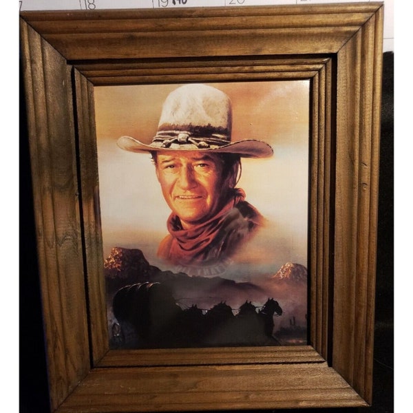 John Wayne Lithograph - Etsy