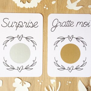 Carte à gratter personnalisable 🏅Golden Ticket 🏅 - Gratte Moi