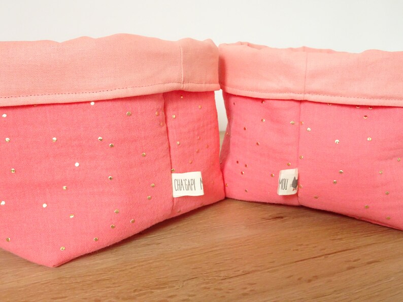 Panier de rangement / Vide poche / panier pour table à langer - Etsy France