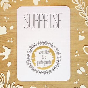 Customizable scratch card / Pregnancy announcement / Marriage announcement / Marriage proposal / PACS / Good for image 6