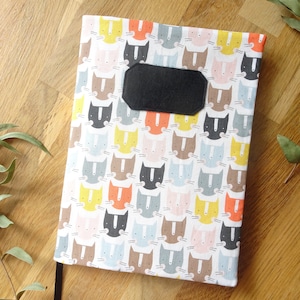 Protector de libreta de salud personalizable / Patrón de gato / libreta de salud con nombre