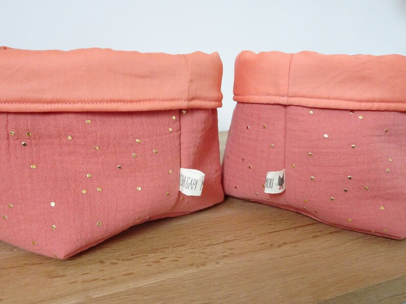 Panier de rangement / Vide poche / panier pour table à langer - Etsy France