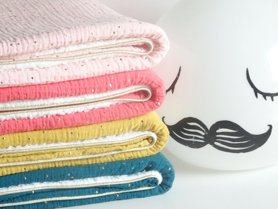 Baby Blanket Double Gauze Cover False Sheepskin Fur Etsy