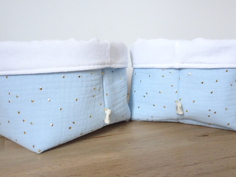 Panier de rangement / Vide poche / panier pour table à langer - Etsy France