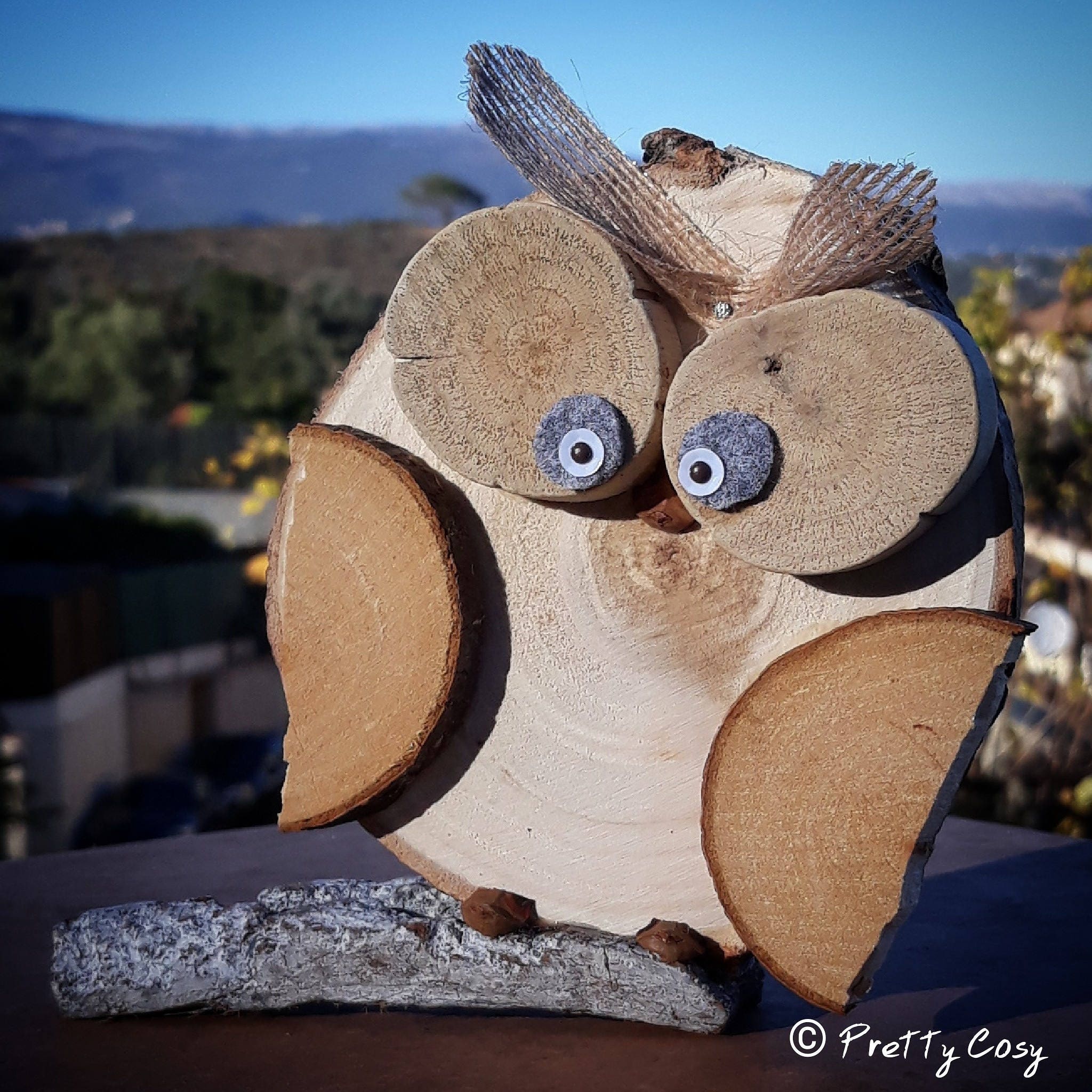 Small Wooden Animal to Put or Hang Etsy UK