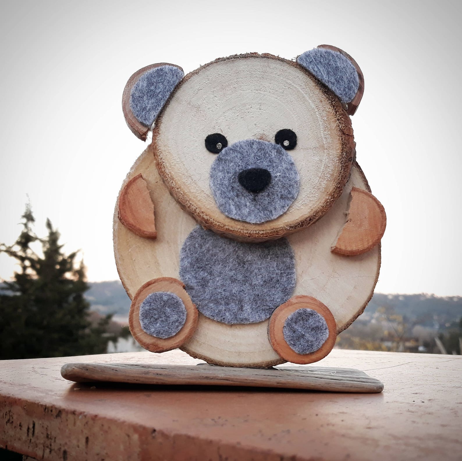 Small Wooden Animal to Put or Hang Etsy UK