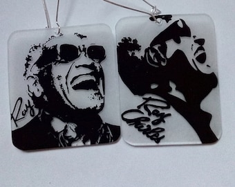 Ray Charles earrings