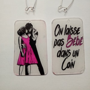 boucles d'oreilles dirty dancing