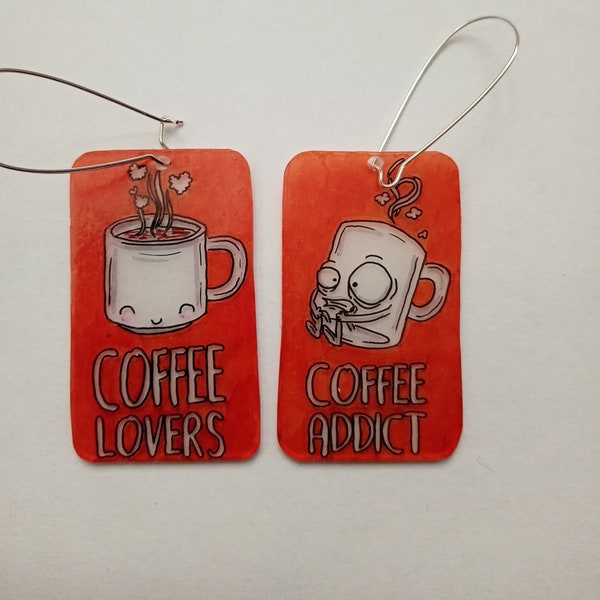 boucles d'oreilles café addict/lover?