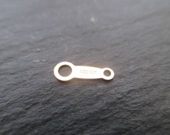 2 oval 8 mm 14 k Gold filled clasps