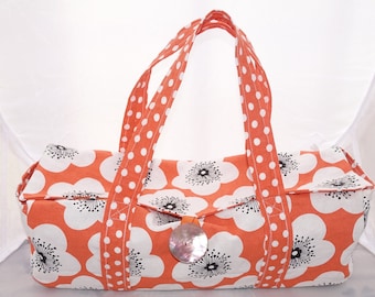 Gourmet cake orange fabric bag
