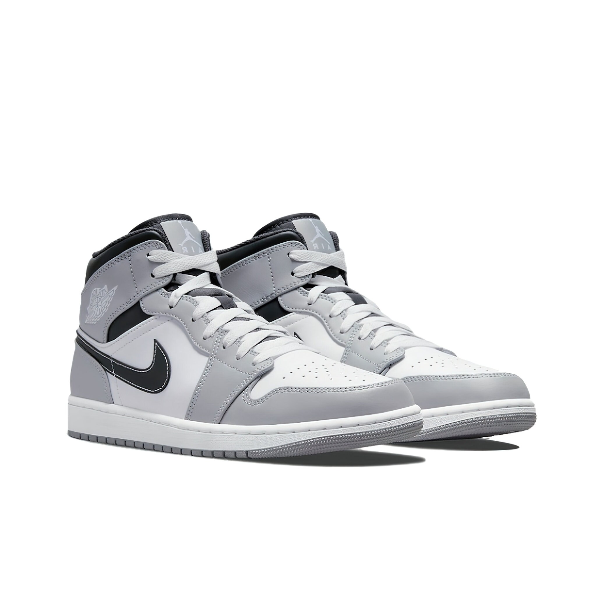 Jordan Air 1 Mid Light Smoke Grey – Sneakerslegend – Official
