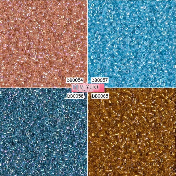 Pearls Miyuki Delicas 110 DB0054 DB0058 DB0065-5g lot DB0057