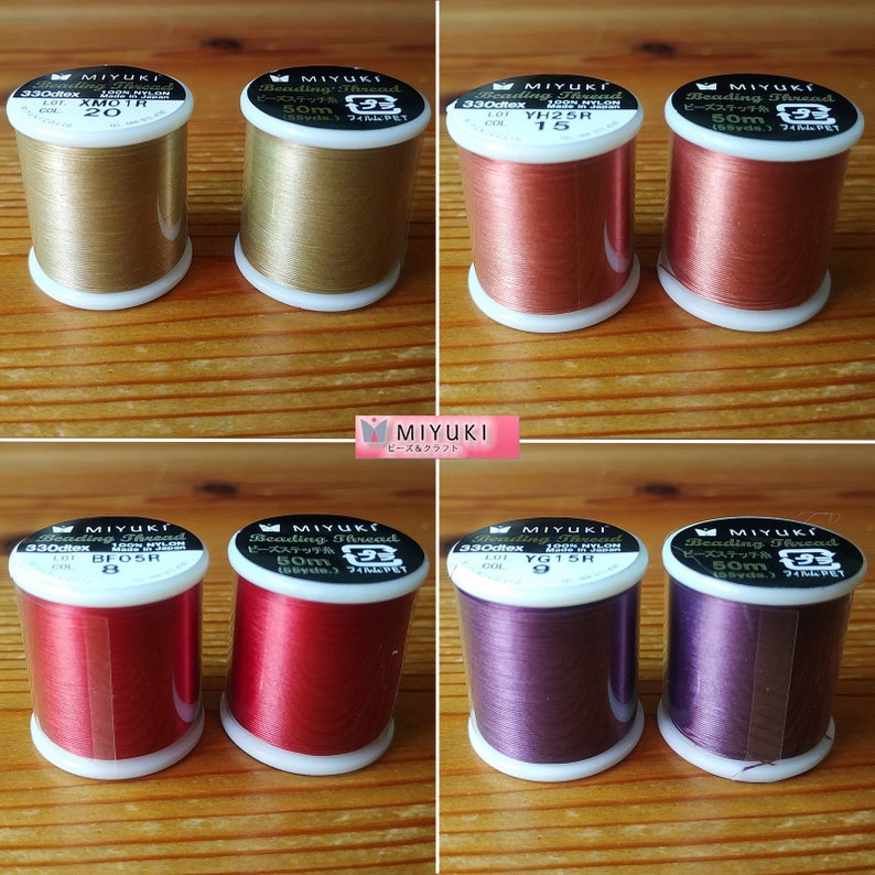 A spool of Miyuki nylon thread image 8