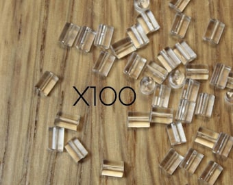 100pcs Silicone Earring Tips