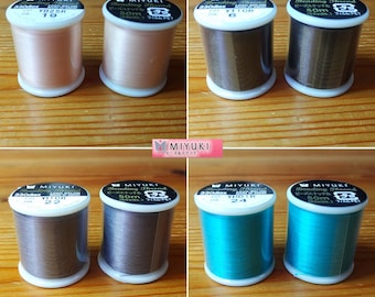 A spool of Miyuki nylon thread