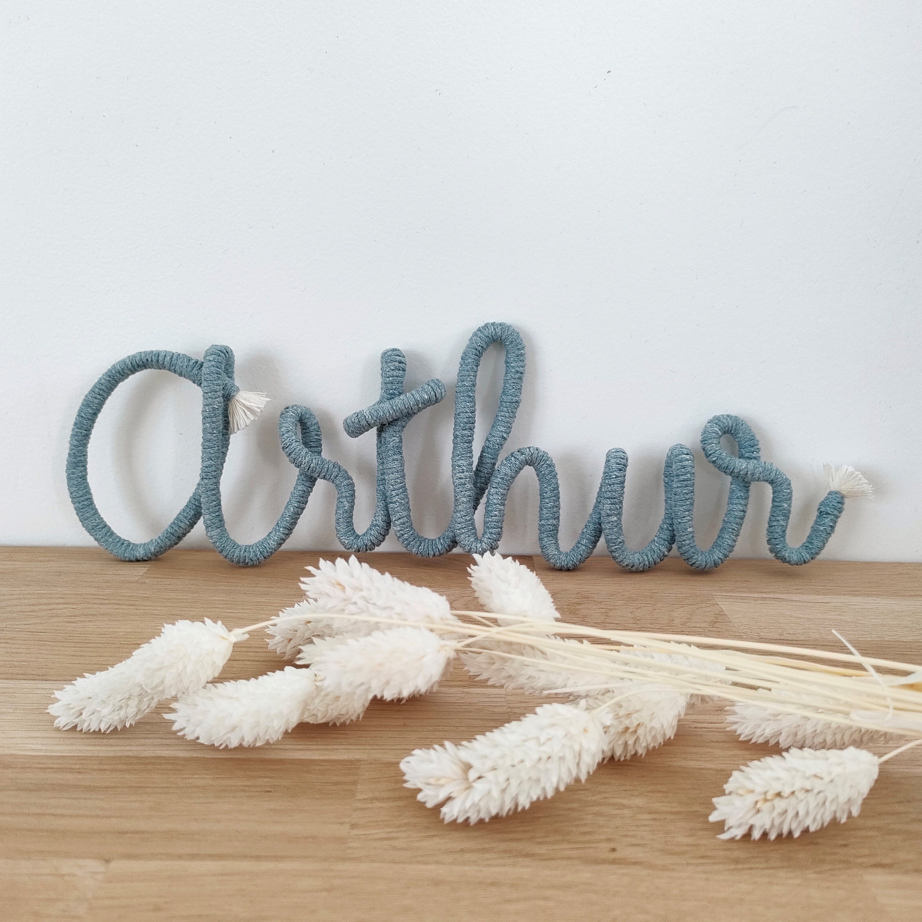 Prénom en Corde - Prénom Tricotin