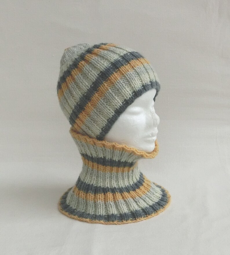 Snood croisé en maille tricot rose bébé fille | Okaïdi & Obaïbi