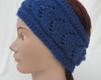Women&#39;s Headband, Headband, Wool Headband, Hand Knitted, Handmade Fancy Stitch Knit, Autumn Winter Fashion Hair Accessory