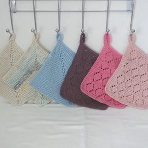 Conjunto de panos de prato tricotados à mão, toalhas de mão, toalhas de papel, tawashi, lenços umedecidos, quadrados de pano de prato, toalhas de convidados, presentes sem desperdício
