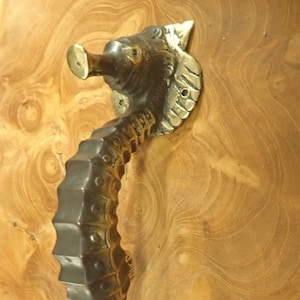 Seahorse  entry door handle #1 large #2 small