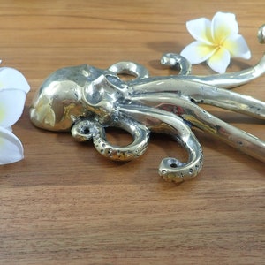 Release the Kraken  hook hanger brass