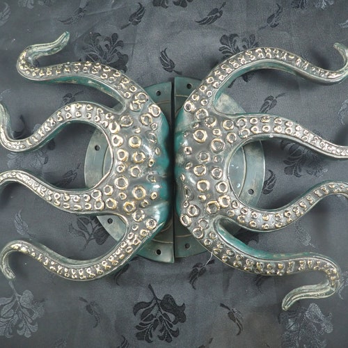 Octopus Door Handle Etsy
