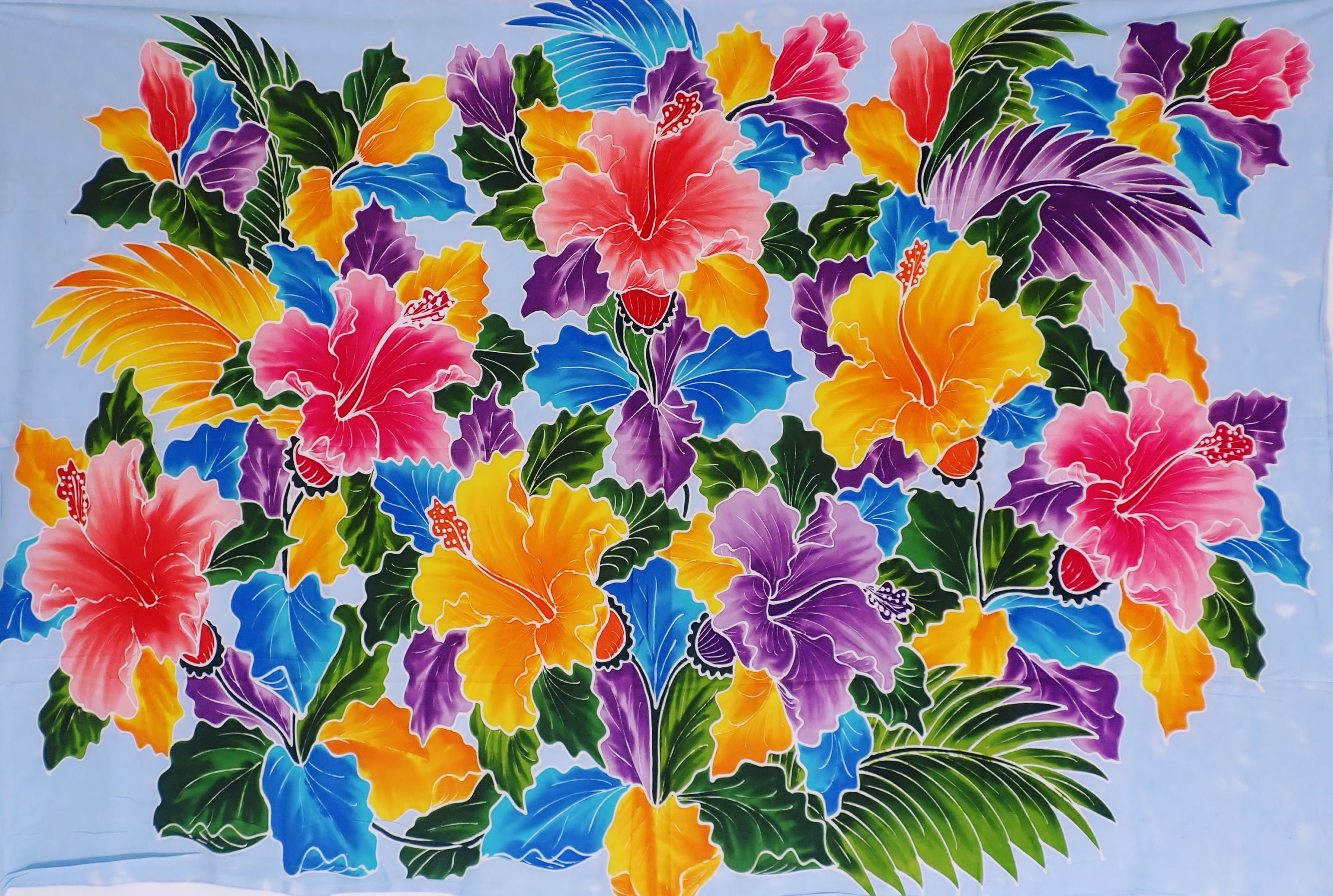 Hand Batiked Chakra Yogi Sarongs Hand Batiked Chakra Yogi Sarongs