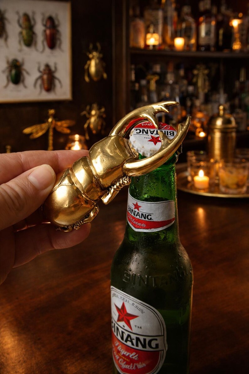 Ubud Glass Beetle Bottle Opener - Thumbnail 5